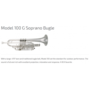 KÈN INSTRUMENTS-G BUGLES-Model 100 G Soprano Bugle